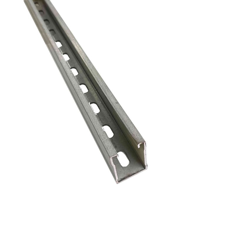 Q235B Q345 U Beam Channel الصلب المجلفن C الهيكل الصلب Steel U Beam